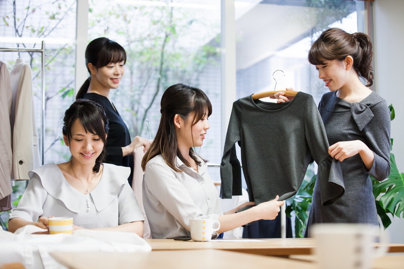 アパレルの会議